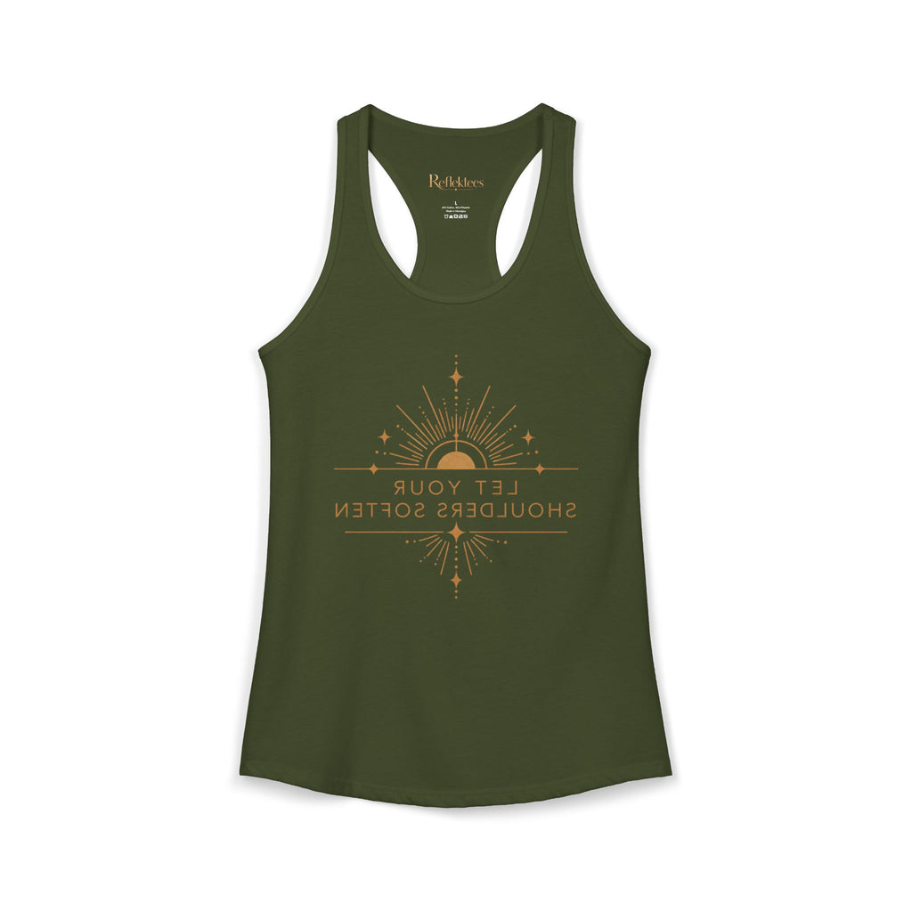 Let Your Shoulders Soften - Affirmation Tank