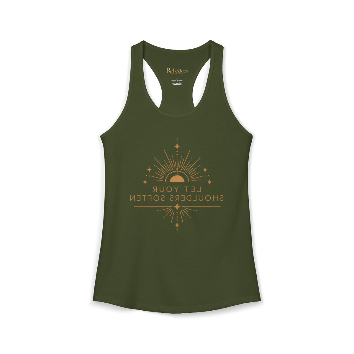 Let Your Shoulders Soften - Affirmation Tank