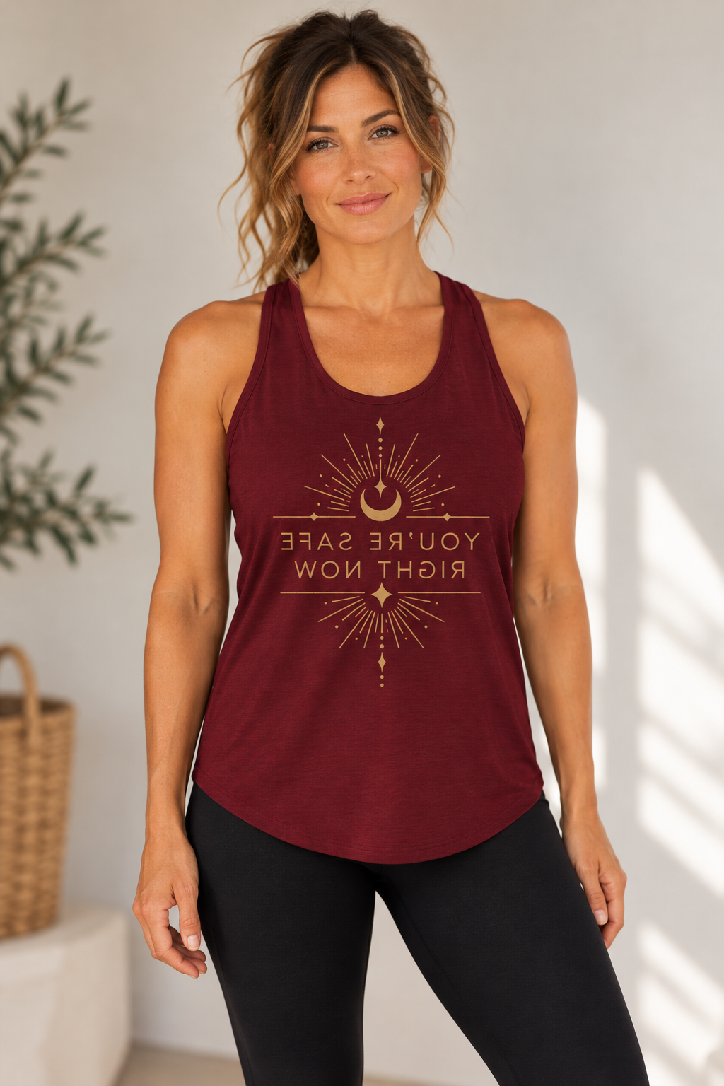 You're Safe Right Now - Affirmation Tank